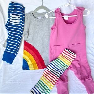 Four Piece Hanna Andersson Rainbow Play Set